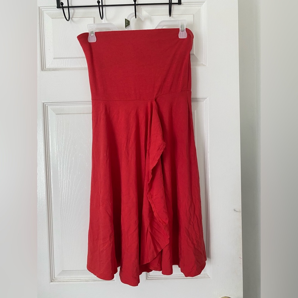 Red Ann Taylor dress
